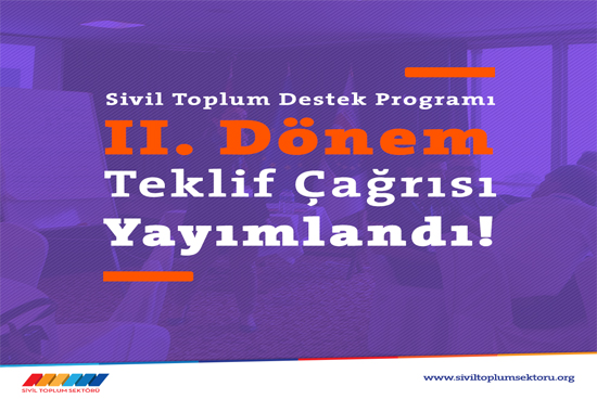 Sivil Toplum Destek Programı Türkiye'deki STK'ları kapasitelerini geliştirmeye çağırıyor.