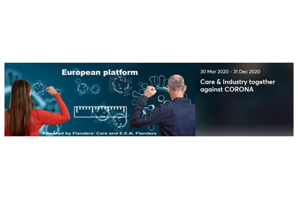 Koronavirüsüne Karşı Bakım ve Endüstri Birlikte Avrupa Sanal Proje Pazarı Platformu Açıldı